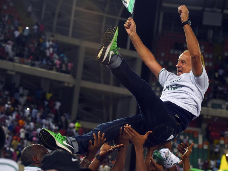 coach rohr now hero of the people in nigeria